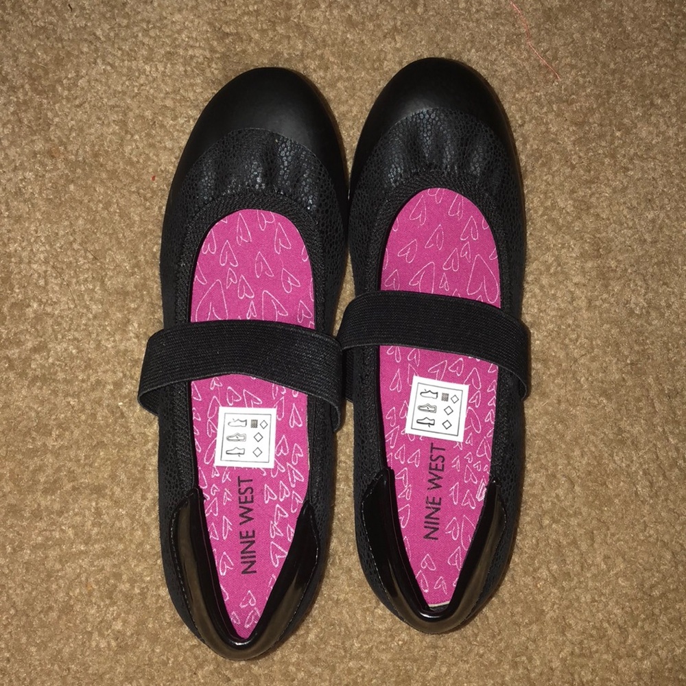 black loafers